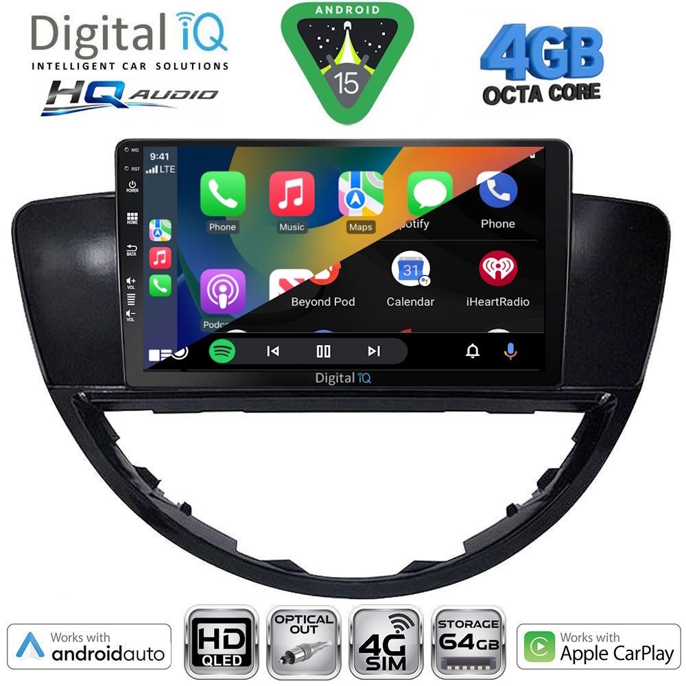 DIGITAL IQ BXK 19660_CPAA (9inc) MULTIMEDIA TABLET for SUBARU TRIBECA mod. 2007-2014 - immagine 2