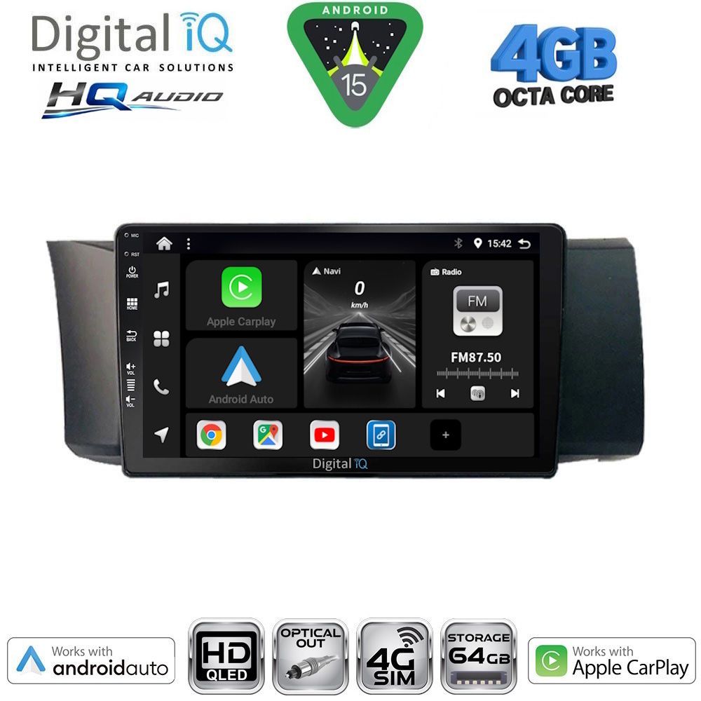 DIGITAL IQ BXK 19661_CPAA (9inc) MULTIMEDIA TABLET for SUBARU FORESTER mod. 2002-2008 - immagine 22