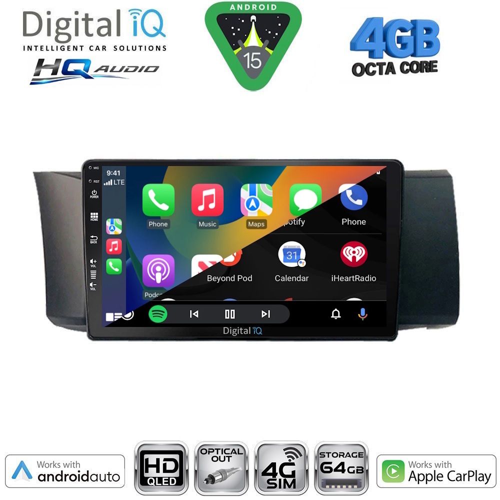DIGITAL IQ BXK 19661_CPAA (9inc) MULTIMEDIA TABLET for SUBARU FORESTER mod. 2002-2008 - immagine 23