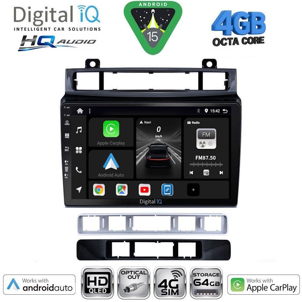 DIGITAL IQ BXK 19760BL_CPAA (9inc) MULTIMEDIA TABLET for VW TIGUAN mod. 2011-2016 (BLACK) - immagine 18