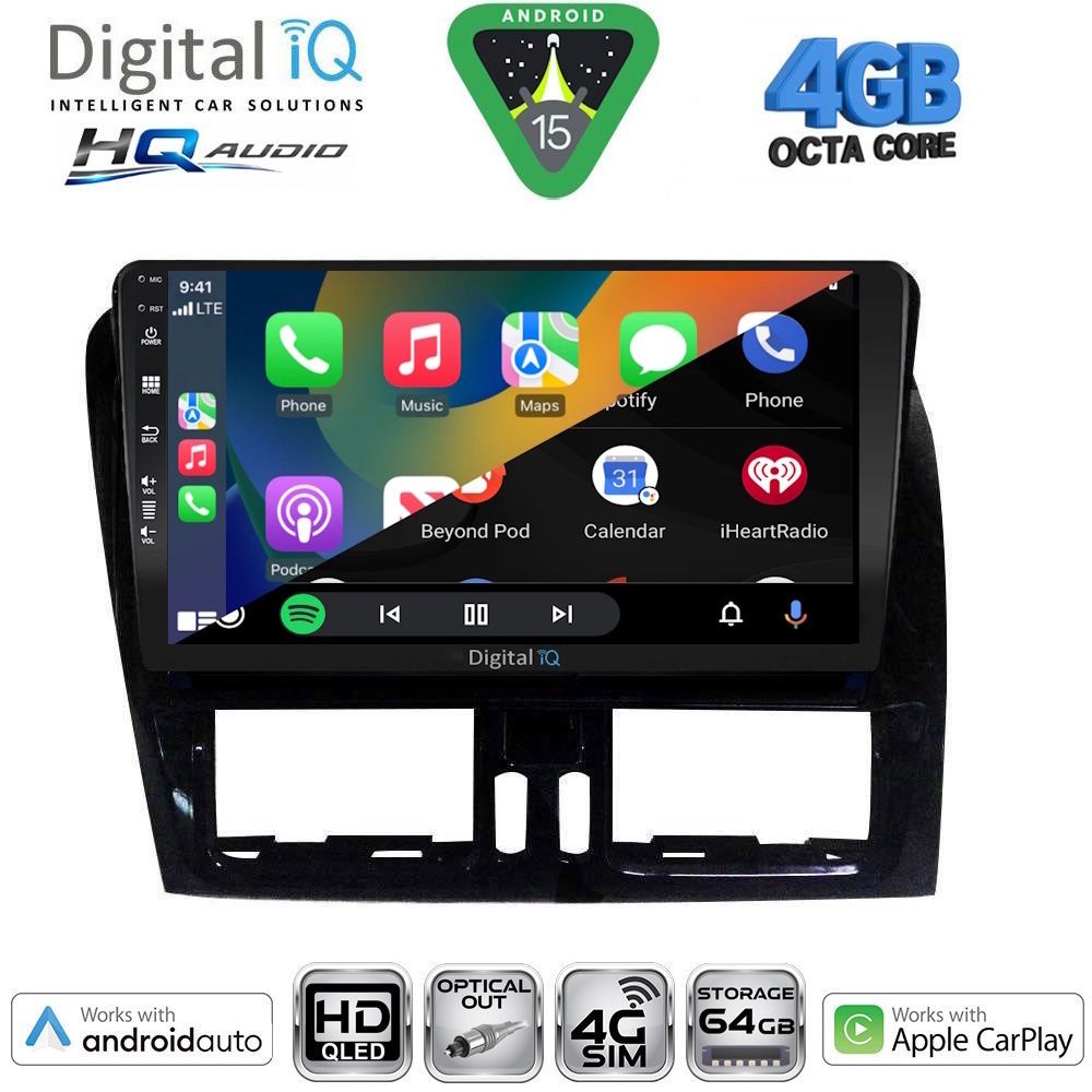 DIGITAL IQ BXK 19787_CPAA (9inc) MULTIMEDIA TABLET for VOLVO XC60 mod. 2009-2017 - immagine 2