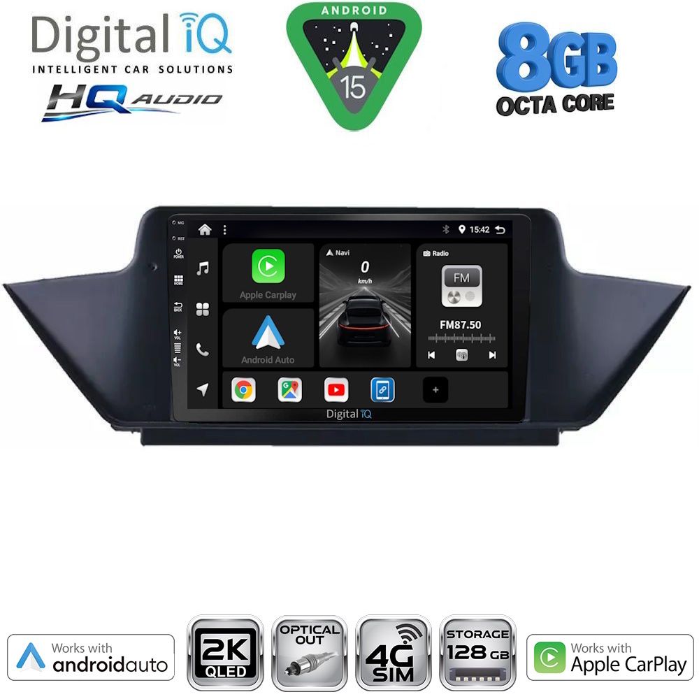 DIGITAL IQ BXK 19056_CPAA (10inc) MULTIMEDIA TABLET for BMW X1 (E84) mod. 2009-2015 - immagine 9