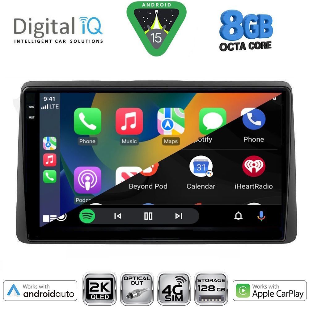 DIGITAL IQ BXK 20104_CPAA (10inc) MULTIMEDIA TABLET for DACIA DUSTER mod. 2019-2026 - immagine 2