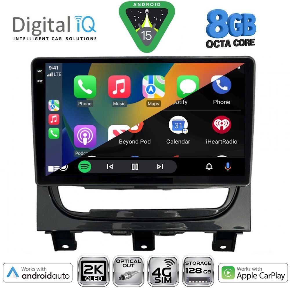 DIGITAL IQ BXK 20146_CPAA (9inc) MULTIMEDIA TABLET for FIAT STRADA mod. 2012-2020 - immagine 2