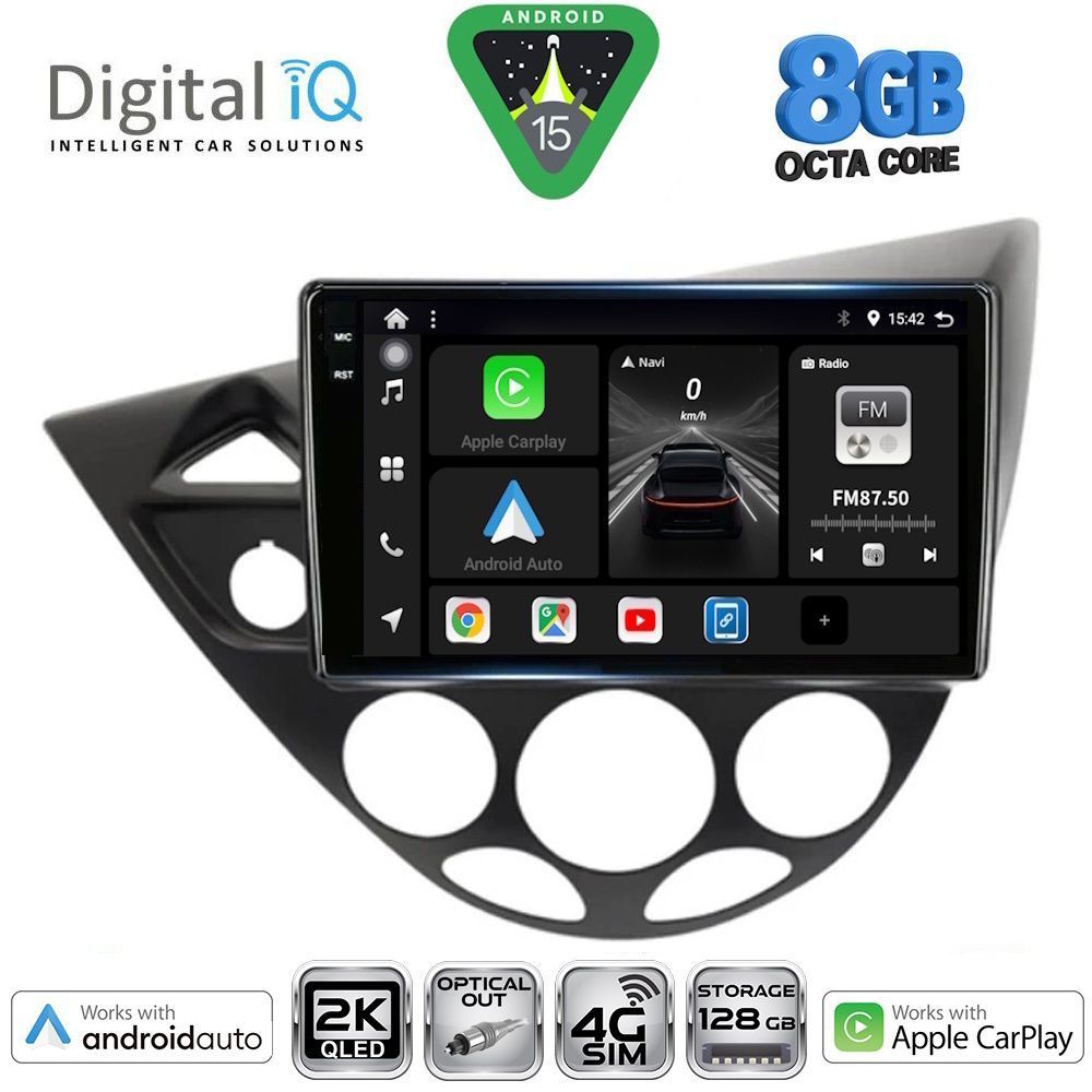 DIGITAL IQ BXK 20169_CPAA (9inc) MULTIMEDIA TABLET for FORD FOCUS mod. 1998-2004
