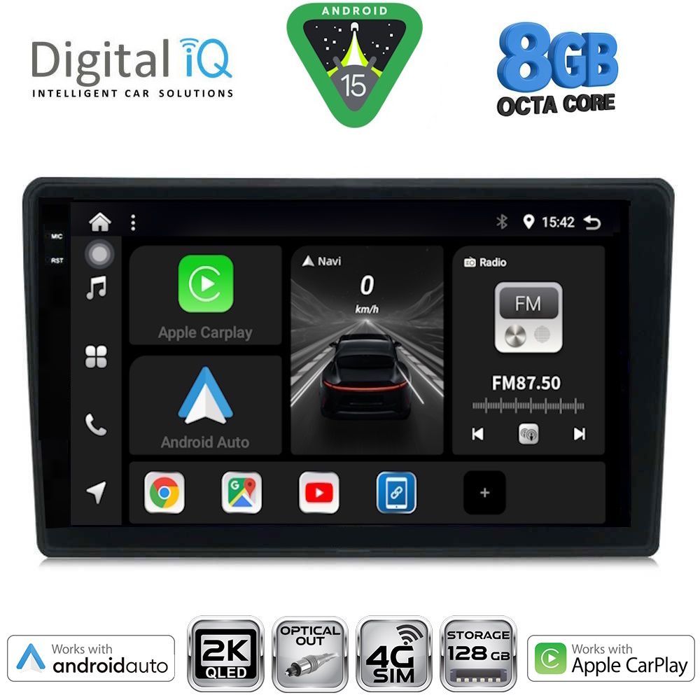 DIGITAL IQ BXK 20200_CPAA (9inc) MULTIMEDIA TABLET for HRV mod. 1998-2005