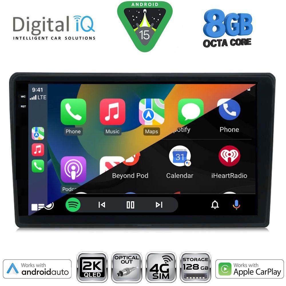DIGITAL IQ BXK 20200_CPAA (9inc) MULTIMEDIA TABLET for HRV mod. 1998-2005 - immagine 2
