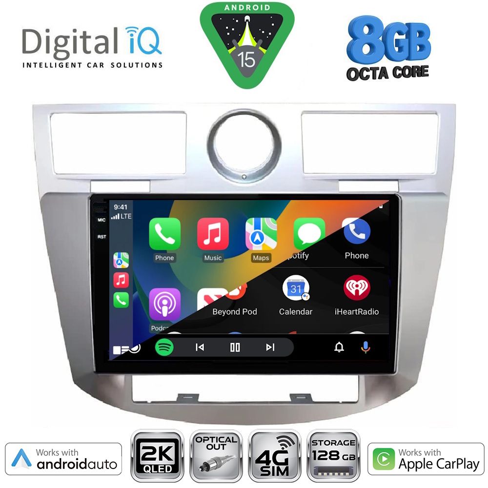 DIGITAL IQ BXK 20289_CPAA (9inc) MULTIMEDIA for CHRYSLER SEBRING mod. 2008-2010 - immagine 2