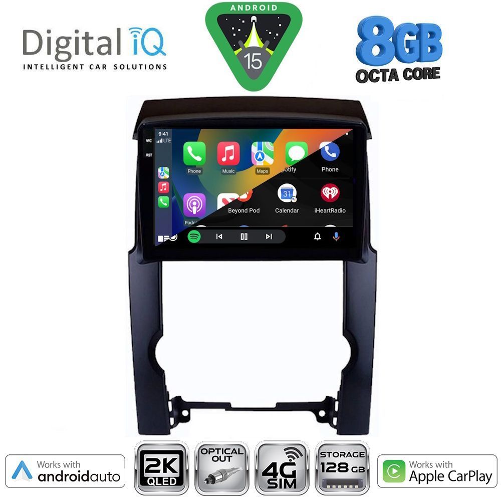 DIGITAL IQ BXK 20318_CPAA (10inc) MULTIMEDIA TABLET for KIA SORENTO mod. 2009-2014 - immagine 2