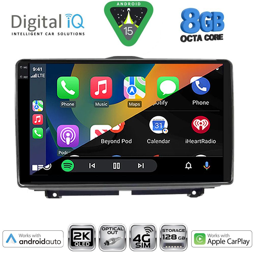 DIGITAL IQ BXK 20338_CPAA (9inc) MULTIMEDIA TABLET for LADA GRANTA mod. 2012-2026 - immagine 2