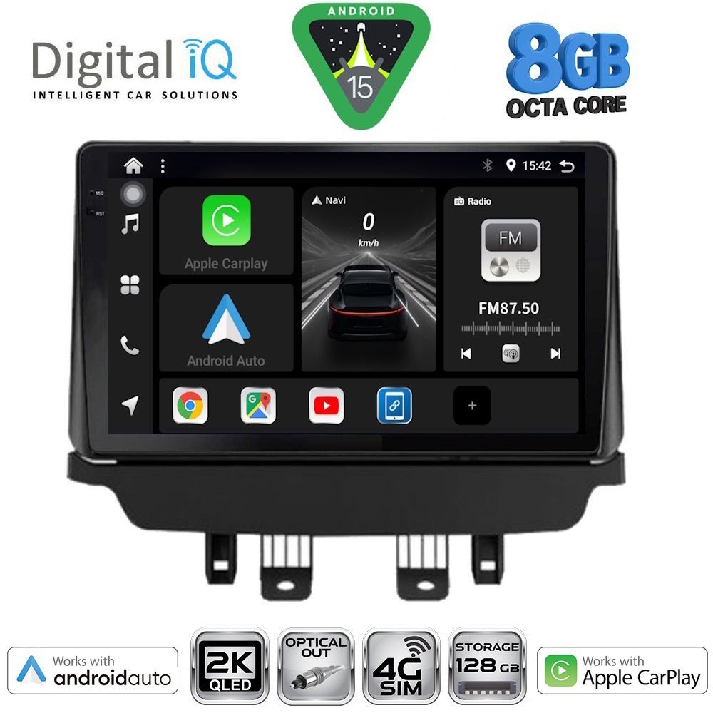 DIGITAL IQ BXK 20384_CPAA (9inc) MULTIMEDIA TABLET for MAZDA CX3 mod. 2014-2023