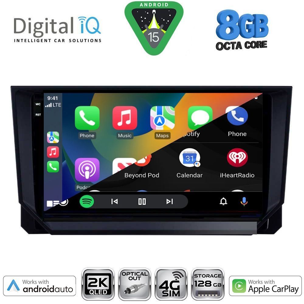 DIGITAL IQ BXK 20391_CPAA (10inc) MULTIMEDIA TABLET for MAZDA CX9 mod. 2006-2015 - immagine 2
