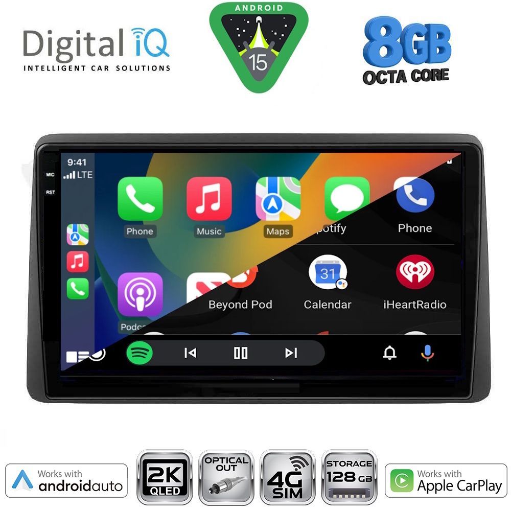 DIGITAL IQ BXK 20453_CPAA (10inc) MULTIMEDIA TABLET for NISSAN JUKE mod. 2021-2026 - immagine 2