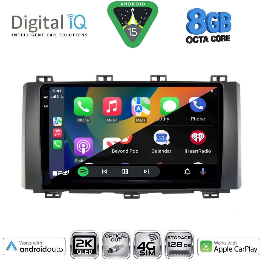 DIGITAL IQ BXK 20568_CPAA (9inc) MULTIMEDIA TABLET for SEAT ATECA mod. 2017-2026 - immagine 2