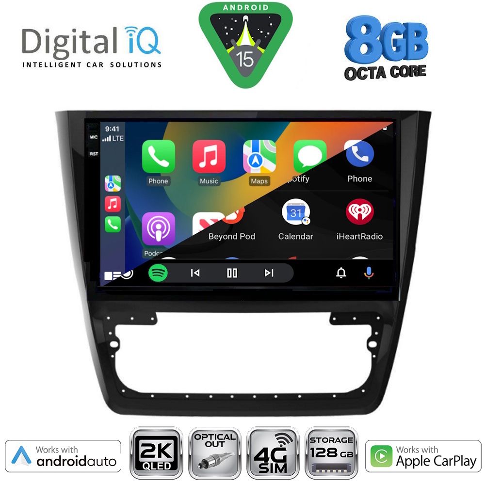 DIGITAL IQ BXK 20610_CPAA (10inc) MULTIMEDIA TABLET for SKODA YETI mod. 2014> - immagine 2
