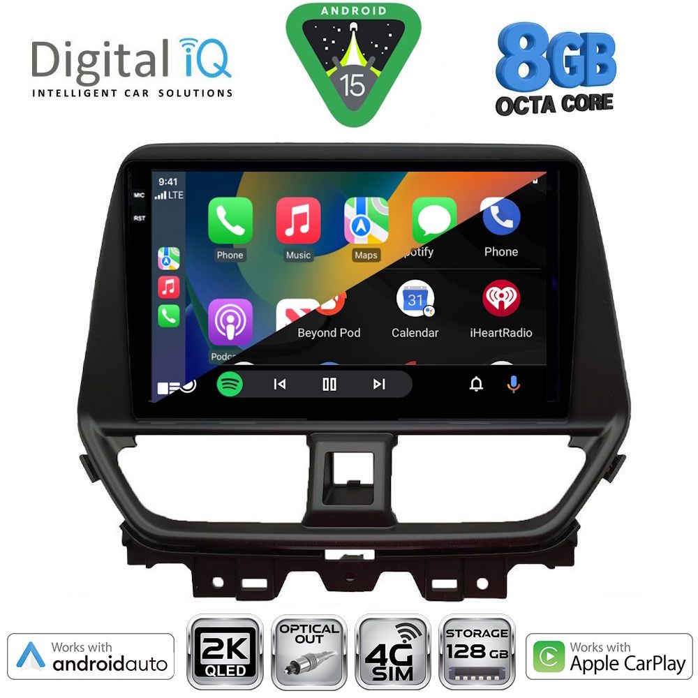 DIGITAL IQ BXK 20673_CPAA (9inc) MULTIMEDIA TABLET for SUZUKI BALENO mod. 2022-2026 - immagine 2