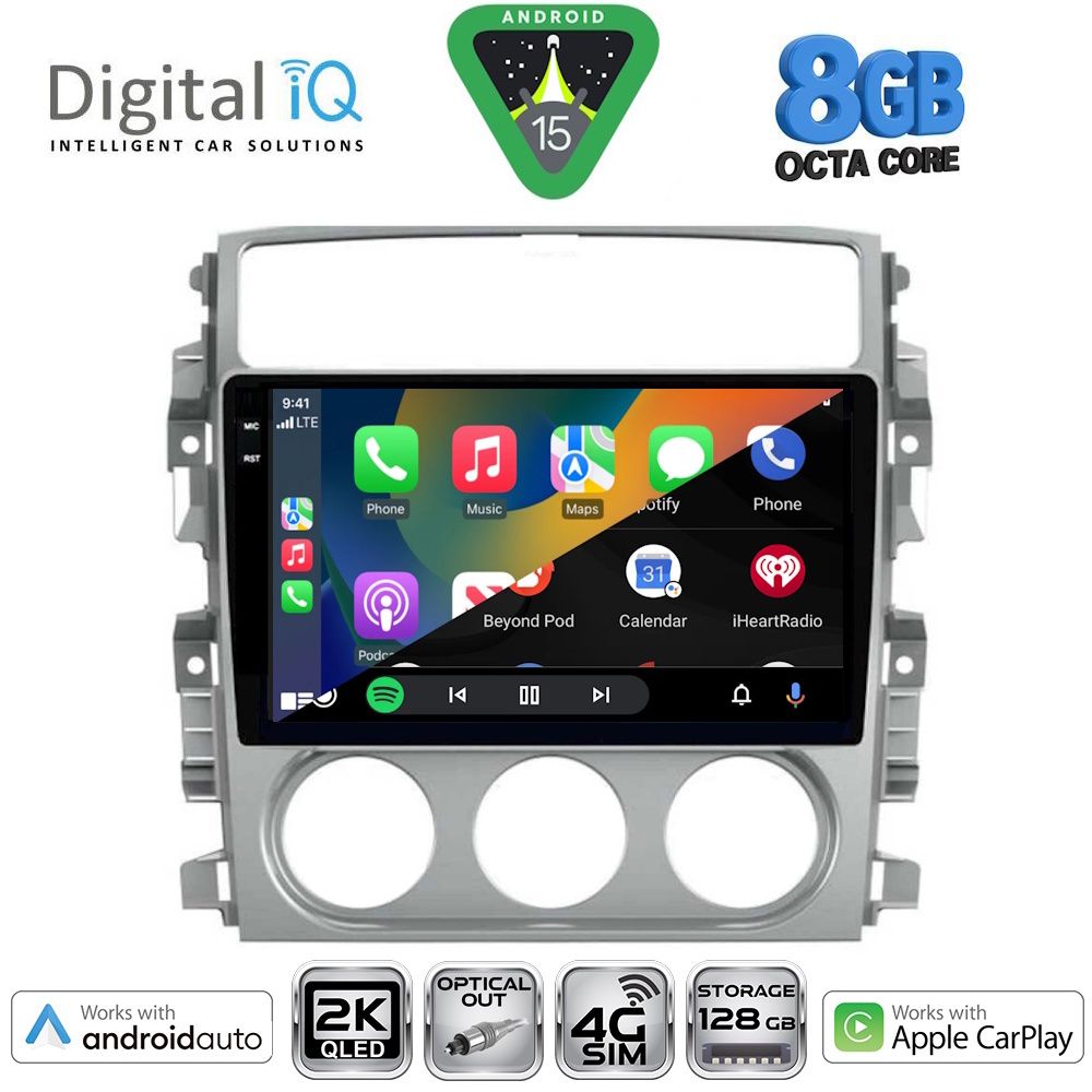 DIGITAL IQ BXK 20681_CPAA (9inc) MULTIMEDIA TABLET for SUZUKI LIANA mod. 2001-2007 - immagine 2