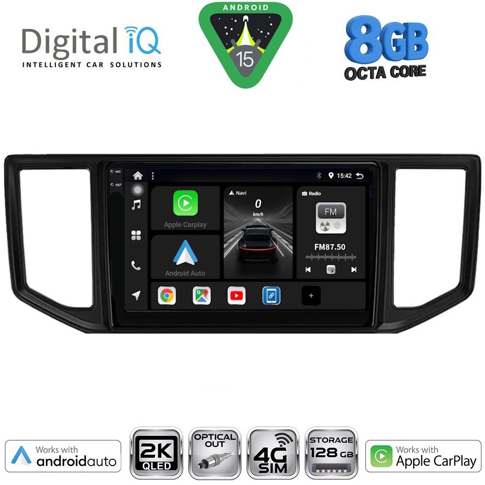 DIGITAL IQ BXK 20753_CPAA (10inc) MULTIMEDIA TABLET for VW CRAFTER mod. 2017-2026