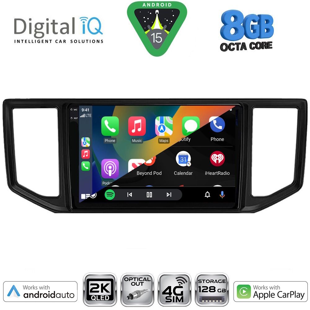 DIGITAL IQ BXK 20753_CPAA (10inc) MULTIMEDIA TABLET for VW CRAFTER mod. 2017-2026 - immagine 2