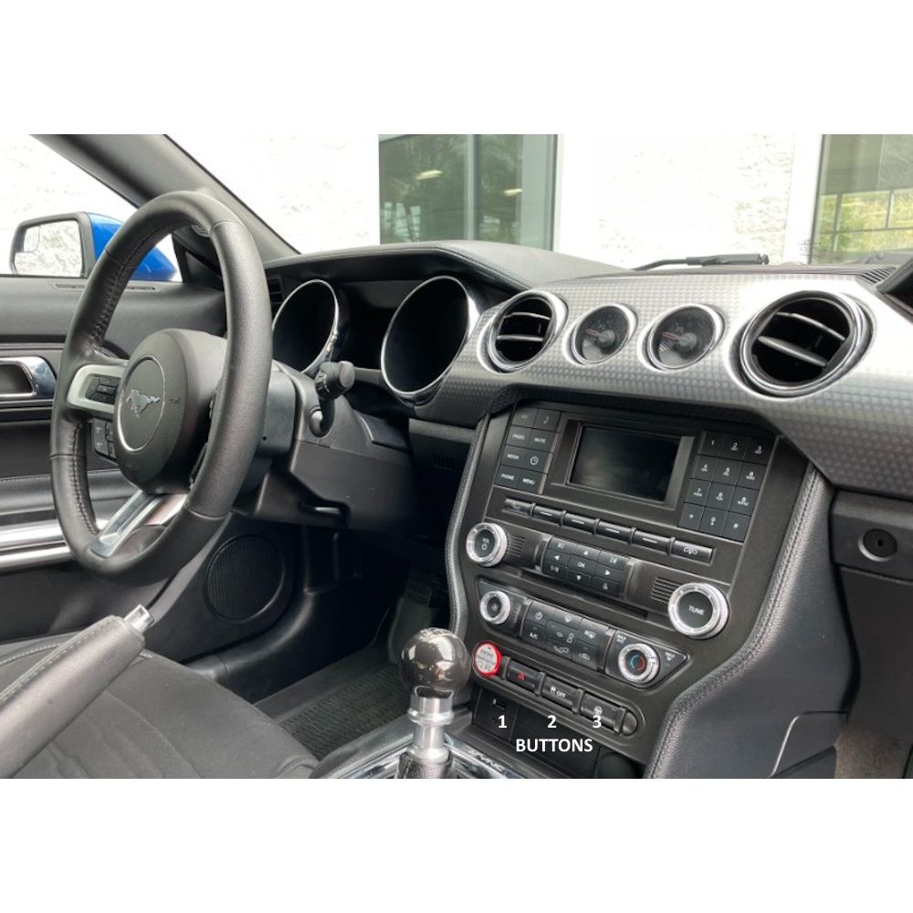 DIGITAL IQ BXF 7166_CPAA 3BUT (9inc) MULTIMEDIA TABLET for FORD MUSTANG mod. 2015-2020 - immagine 3