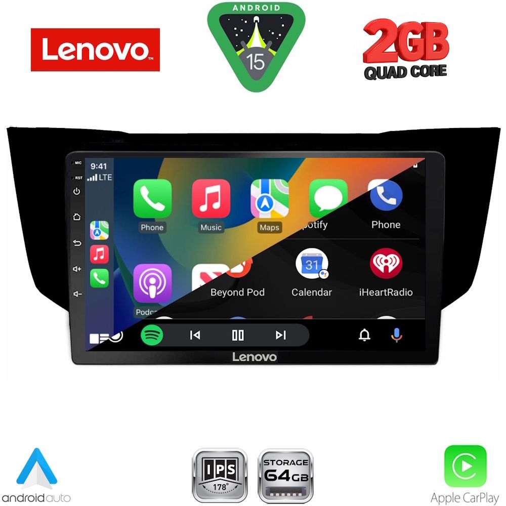 LENOVO LVD 2345BL_CPA (9inc) MULTIMEDIA TABLET for LEXUS RX 300 – 400 mod. 2003-2008 - immagine 2