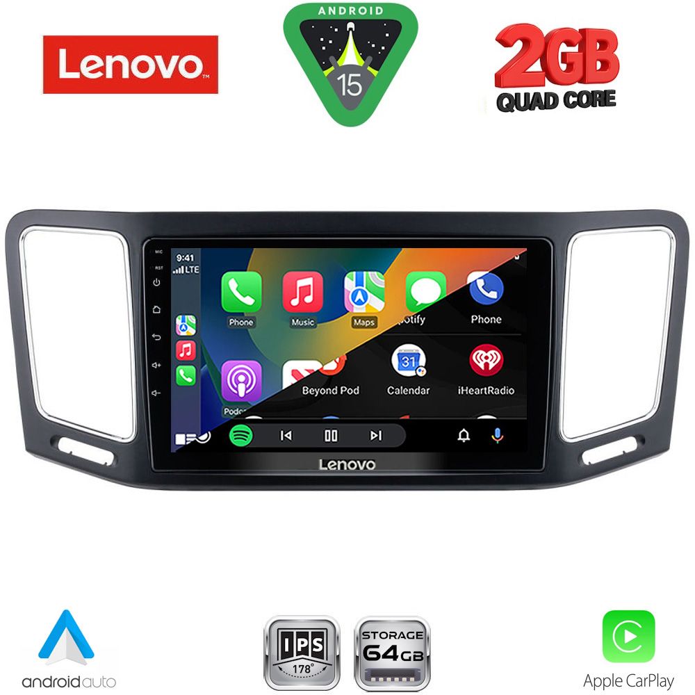 LENOVO LVD 2790_CPA (9inc) MULTIMEDIA TABLET for VW SHARAN mod. 2011-2023 - immagine 2
