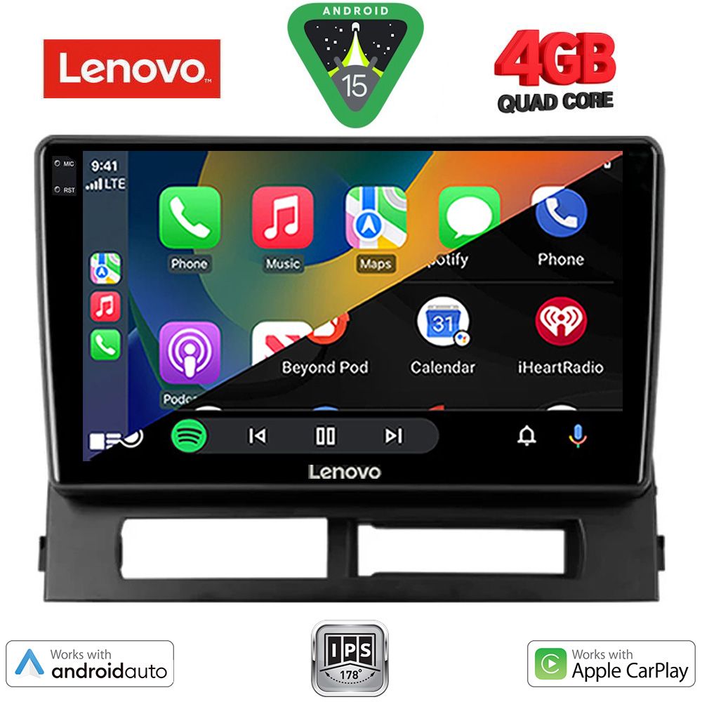 LENOVO LVE 8728DASH_CPAA (9inc) MULTIMEDIA TABLET for TOYOTA PRIUS mod. 2003-2009 (Supports Original Clima-HYBRID) - immagine 3