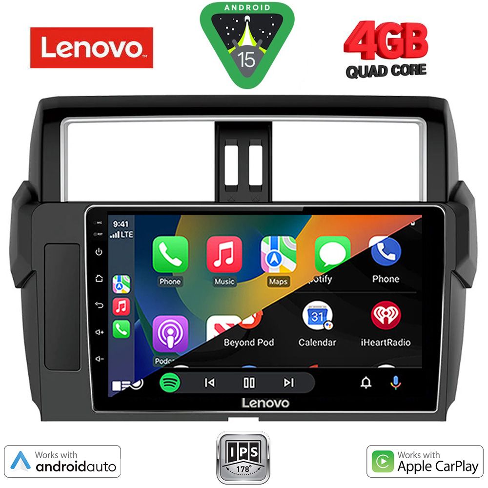 LENOVO LVE 8777_CPAA (10inc) MULTIMEDIA TABLET for TOYOTA PRADO mod. 2014-2017 - immagine 2