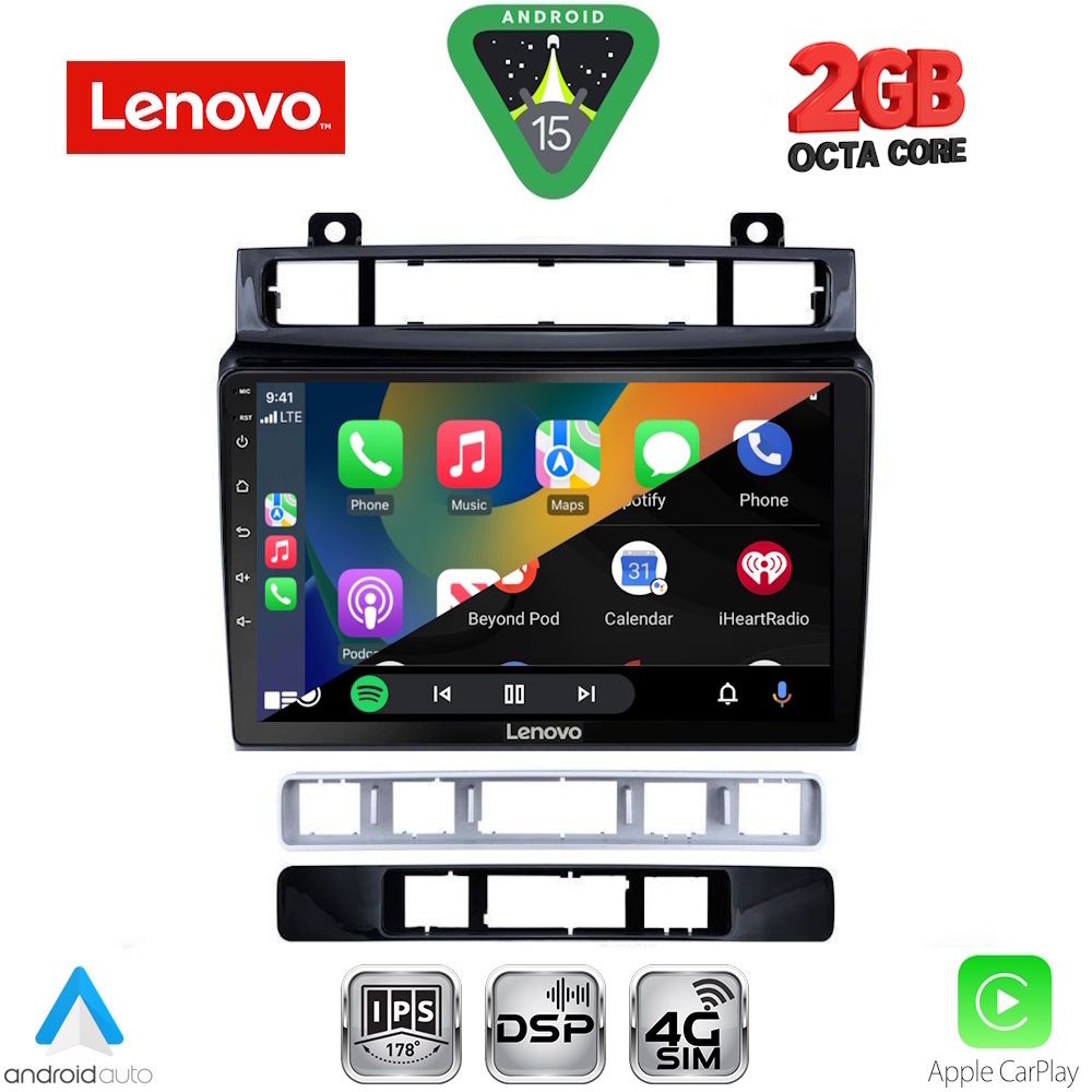 LENOVO LVF 5766_CPA (9inc) MULTIMEDIA TABLET for VW TOUAREG mod. 2011-2018 - immagine 2