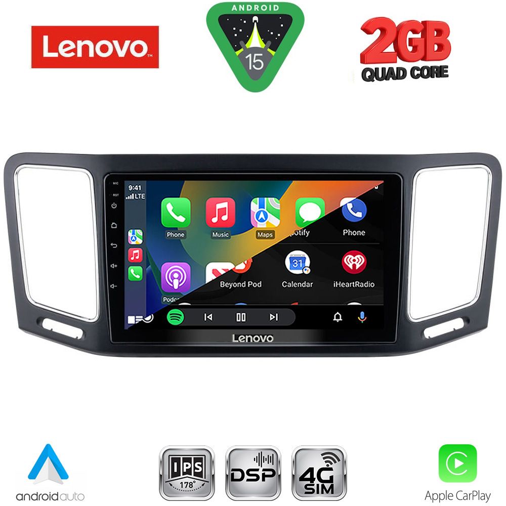 LENOVO LVF 5790_CPA (9inc) MULTIMEDIA TABLET for VW SHARAN mod. 2011-2023 - immagine 2