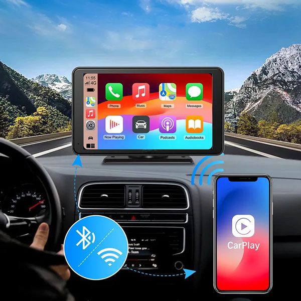DIGITAL IQ PNA 7000_CPA (7inc) (PORTABLE MULTIMEDIA CARPLAY & ANDROID AUTO) - immagine 8