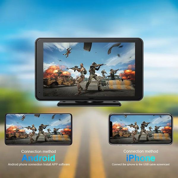 DIGITAL IQ PNA 7000_CPA (7inc) (PORTABLE MULTIMEDIA CARPLAY & ANDROID AUTO) - immagine 11