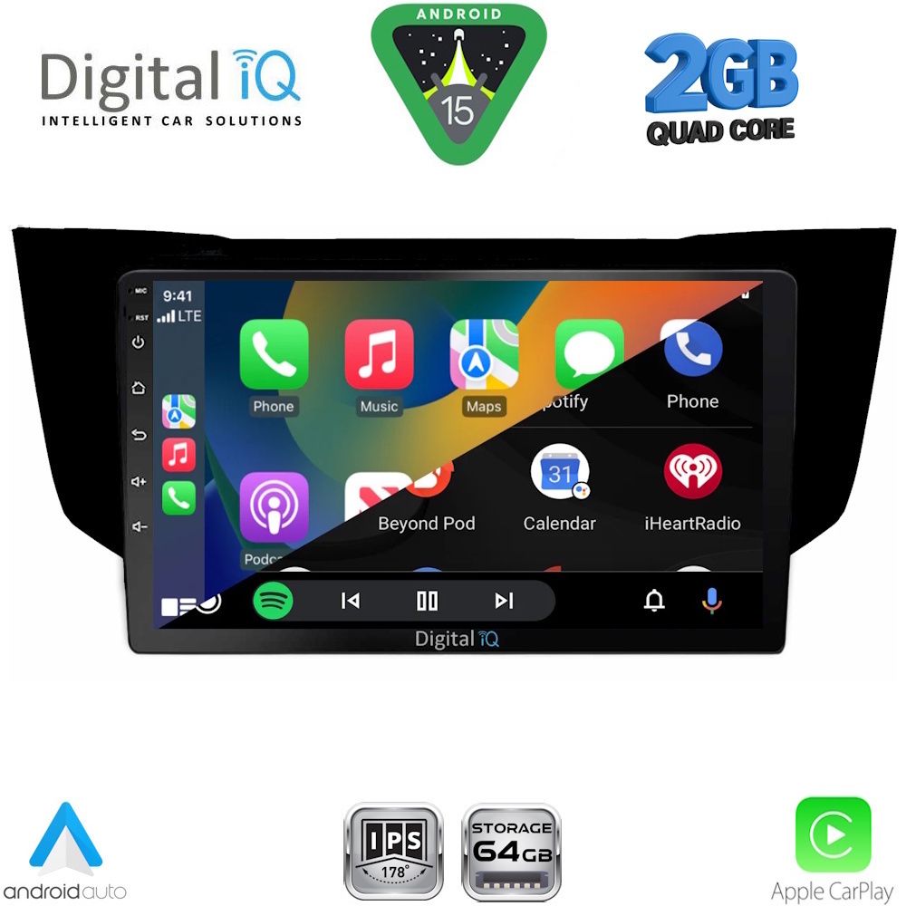 DIGITAL IQ RSD 1345BL_CPA (9inc) MULTIMEDIA TABLET for LEXUS RX 300 – 400 mod. 2003-2008 - immagine 2