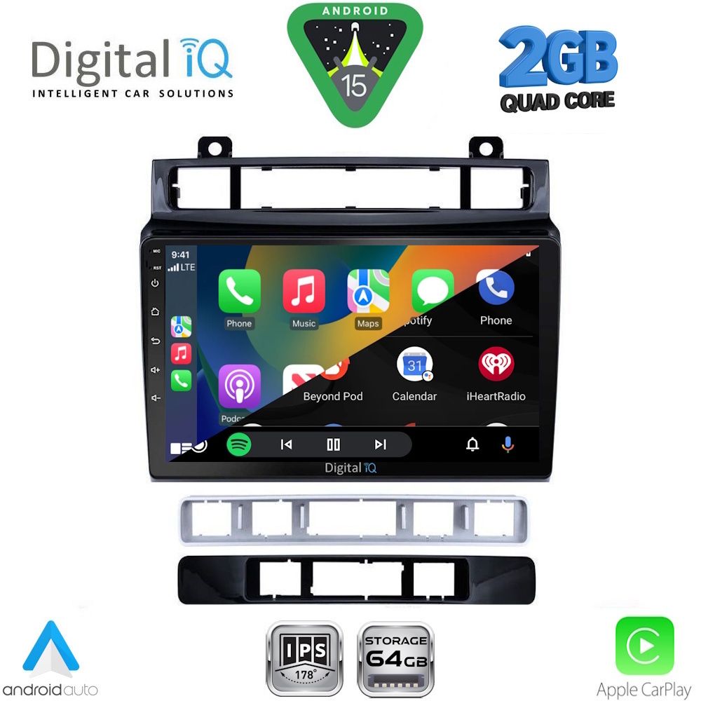 DIGITAL IQ RSD 1766_CPA (9inc) MULTIMEDIA TABLET for VW TOUAREG mod. 2011-2018 - immagine 2