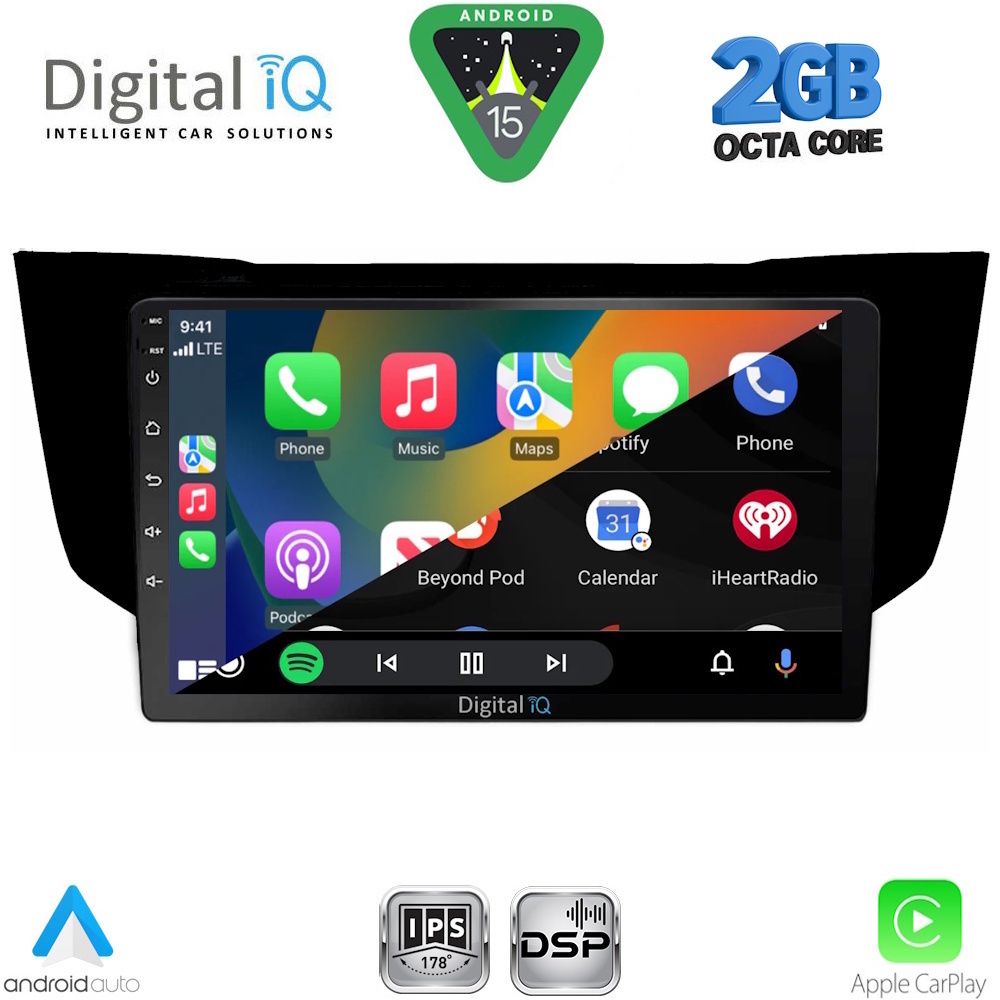 DIGITAL IQ RSF 4345BL_CPA (9inc) MULTIMEDIA TABLET for LEXUS RX 300 – 400 mod. 2003-2008 - immagine 2