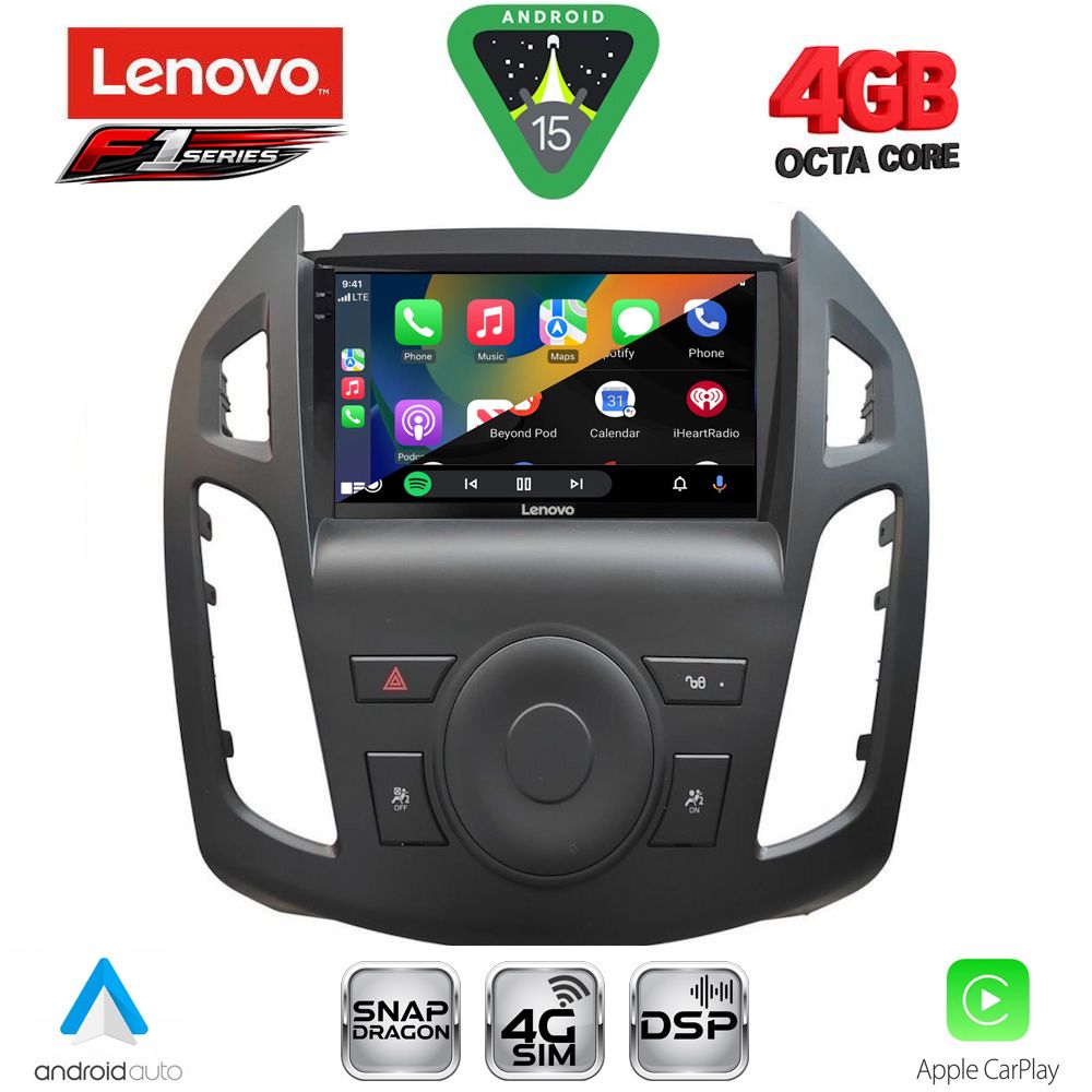 LENOVO SSQ 9176_CPA (9inc) MULTIMEDIA TABLET for FORD TRANSIT CONNECT mod. 2013-2018 - immagine 2