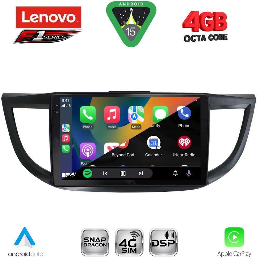 LENOVO SSQ 9198_CPA (10inc) MULTIMEDIA TABLET for HONDA CRV mod. 2013-2017 - immagine 2