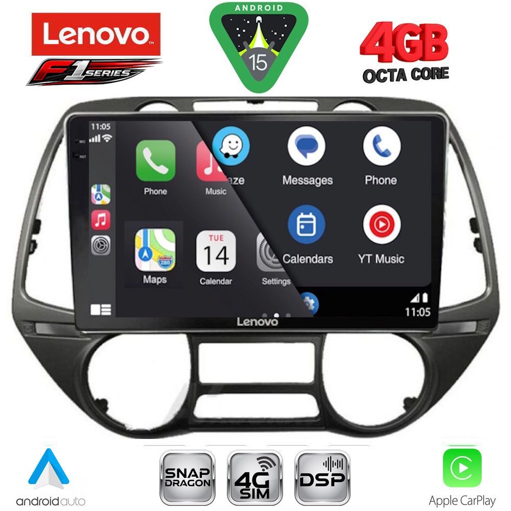 LENOVO SSQ 9226_CPA (9inc) MULTIMEDIA TABLET for HYUNDAI i20 mod. 2008-2014 - immagine 2