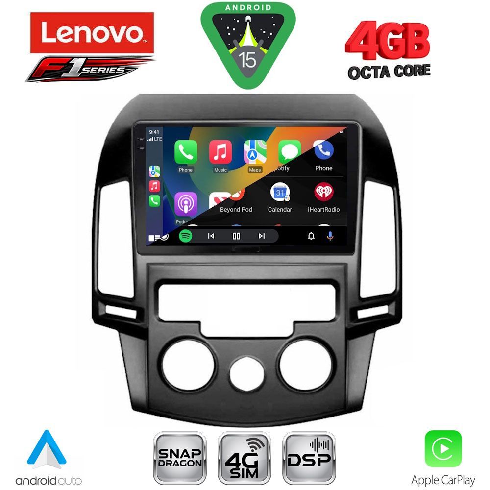 LENOVO SSQ 9231_CPA A/C (9inc) MULTIMEDIA TABLET for HYUNDAI i30 mod. 2007-2012 - immagine 2