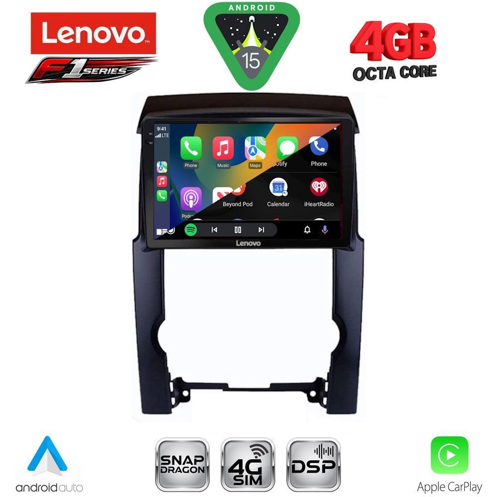 LENOVO SSQ 9318_CPA (10inc) MULTIMEDIA TABLET for KIA SORENTO mod. 2009-2014 - immagine 2