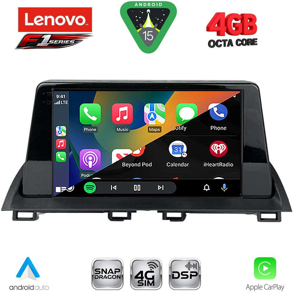 LENOVO SSQ 9367_CPA (9inc) MULTIMEDIA TABLET for MAZDA 3 mod. 2014-2019 - immagine 2