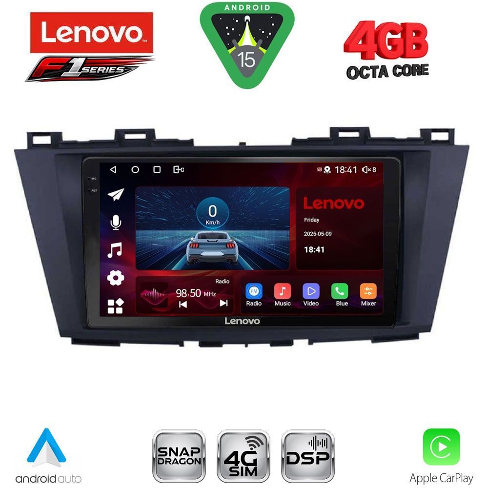 LENOVO SSQ 9371_CPA (9inc) MULTIMEDIA TABLET for MAZDA 5 mod. 2011-2020