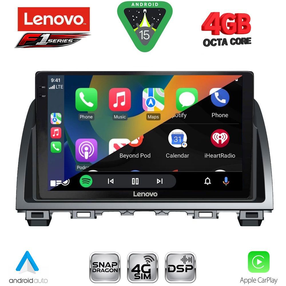 LENOVO SSQ 9378_CPA (9inc) MULTIMEDIA TABLET for MAZDA 6 mod. 2012-2017 - immagine 2