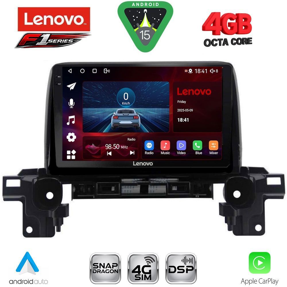 LENOVO SSQ 9381_CPA (9inc) MULTIMEDIA TABLET for MAZDA CX5 mod. 2017-2025