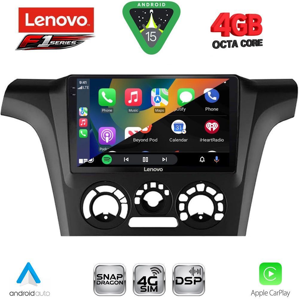 LENOVO SSQ 9441_CPA A/C (9inc) MULTIMEDIA TABLET for MITSUBISHI OUTLANDER mod. 2001-2005 - immagine 2