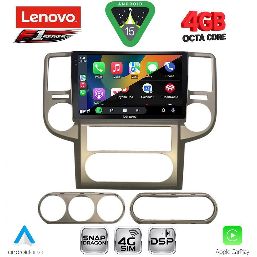 LENOVO SSQ 9475_CPA (10inc) MULTIMEDIA TABLET for NISSAN XTRAIL mod. 2004-2007 - immagine 2