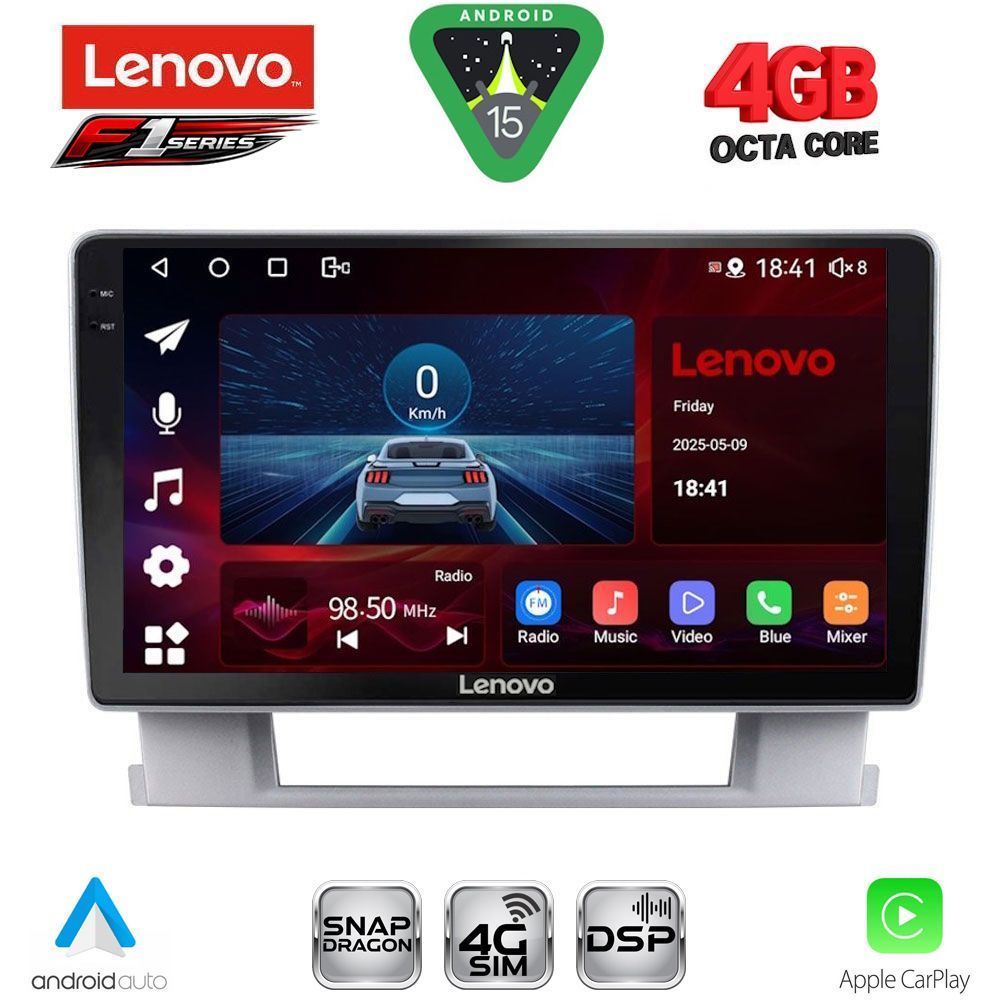 LENOVO SSQ 9482_CPA (9inc) MULTIMEDIA TABLET for OPEL ASTRA J mod. 2010-2016