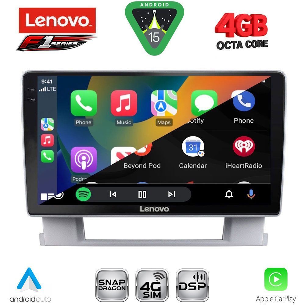 LENOVO SSQ 9482_CPA (9inc) MULTIMEDIA TABLET for OPEL ASTRA J mod. 2010-2016 - immagine 2