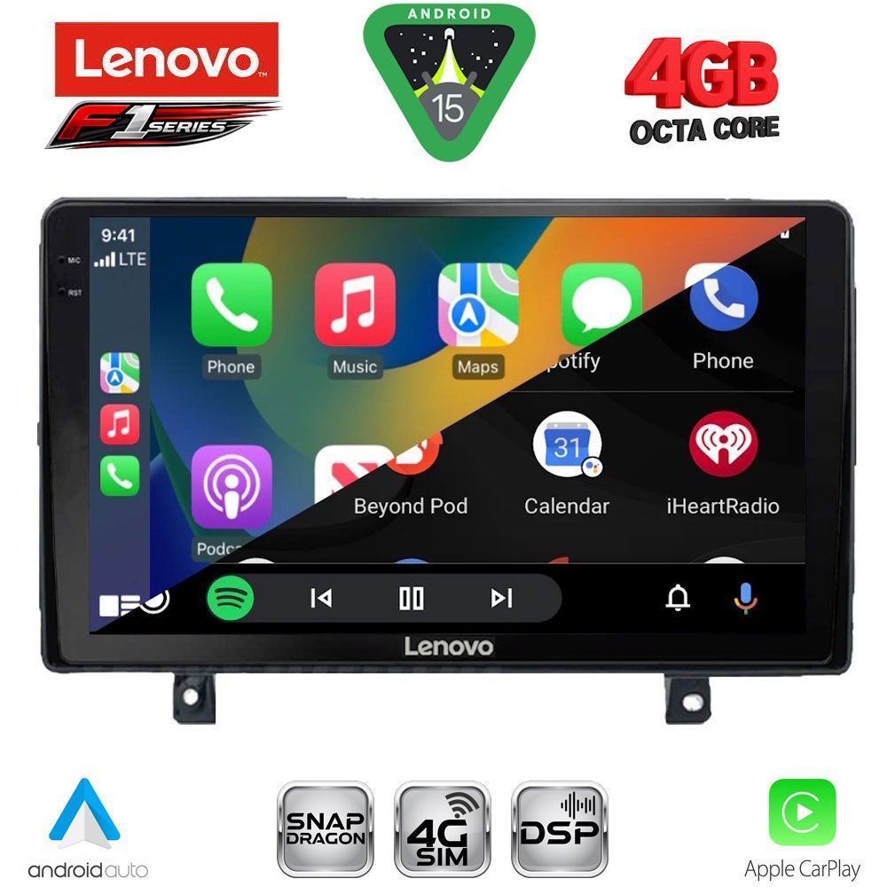 LENOVO SSQ 9485_CPA (9inc) MULTIMEDIA TABLET for OPEL ASTRA H mod.2004-2010 - immagine 2