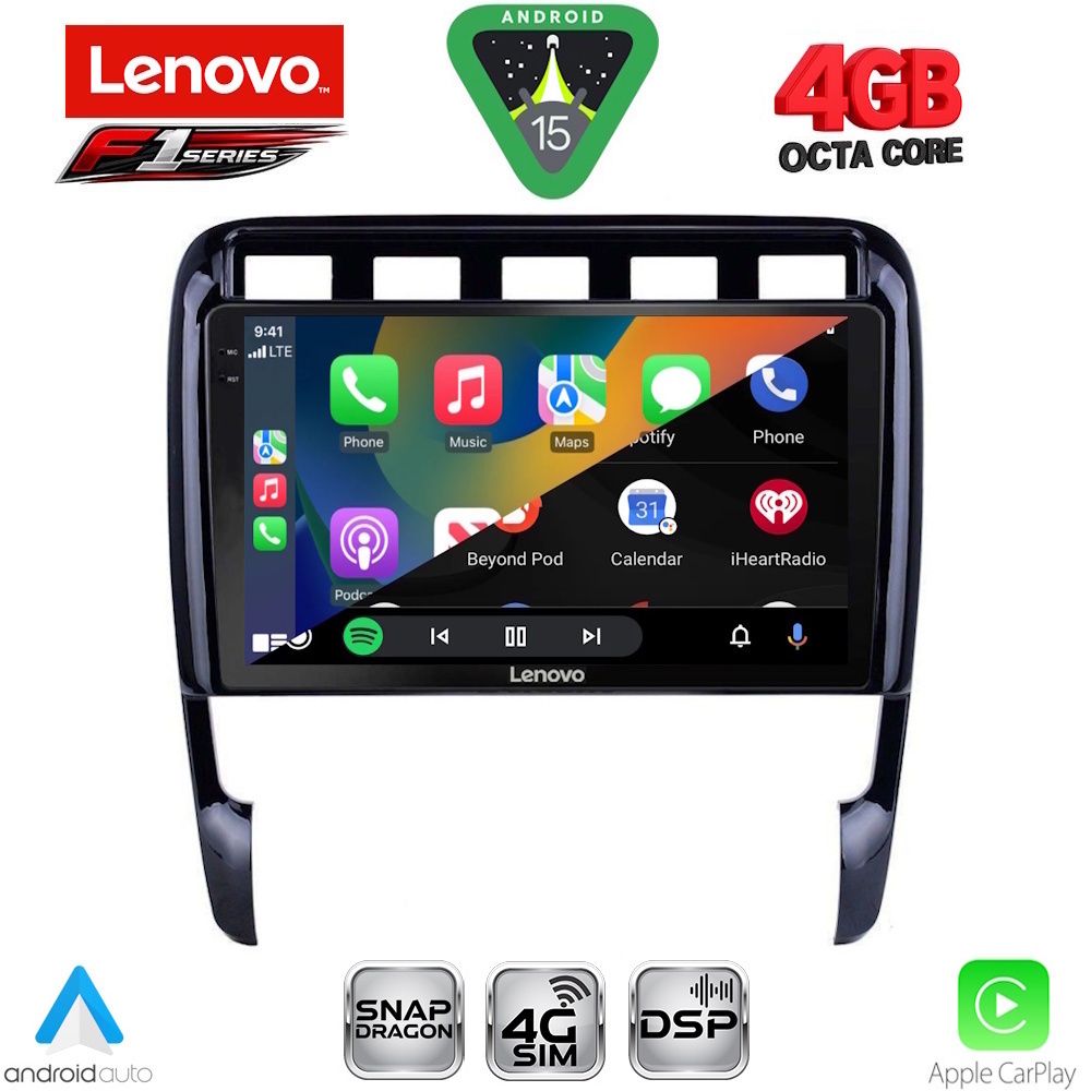 LENOVO SSQ 9535_CPA (9inc) MULTIMEDIA TABLET for PORSCHE CAYENNE mod. 2002-2011 - immagine 2